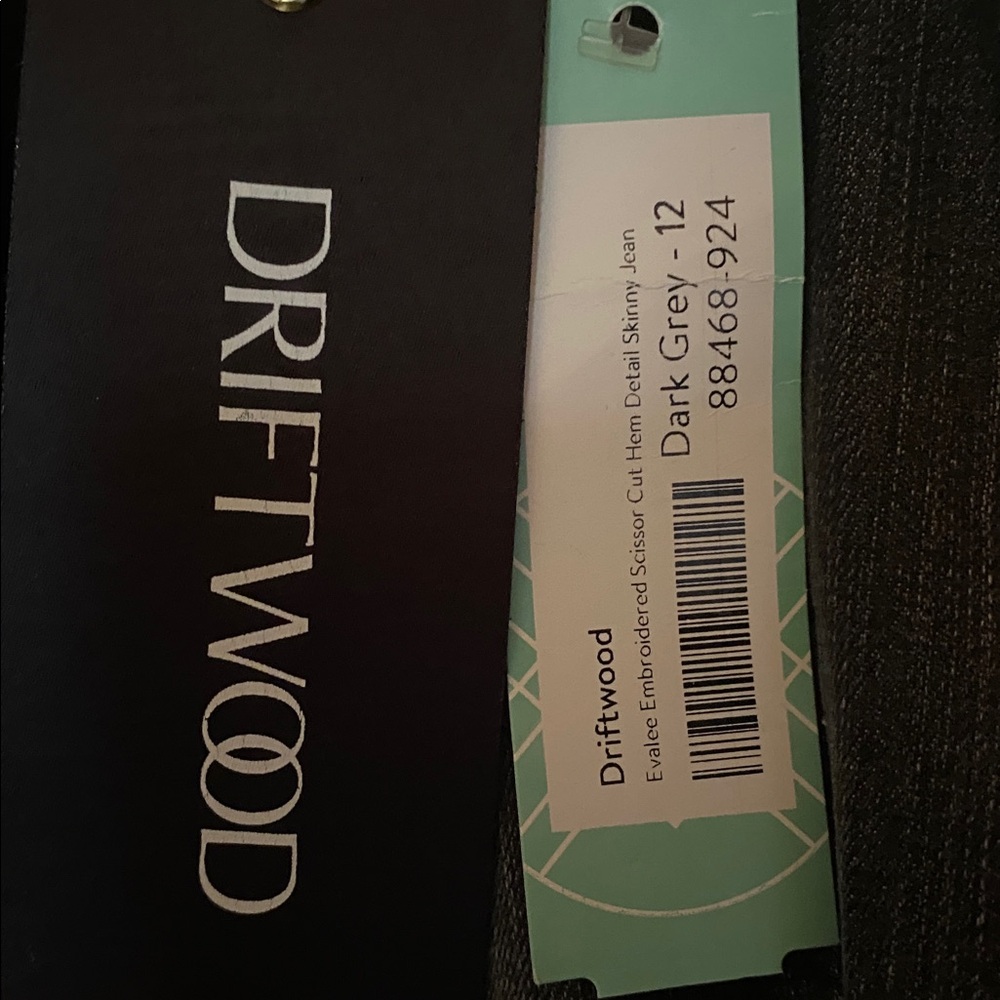 DRIFTWOOD Faded Black Ankle Jeans - Picture 6 of 6